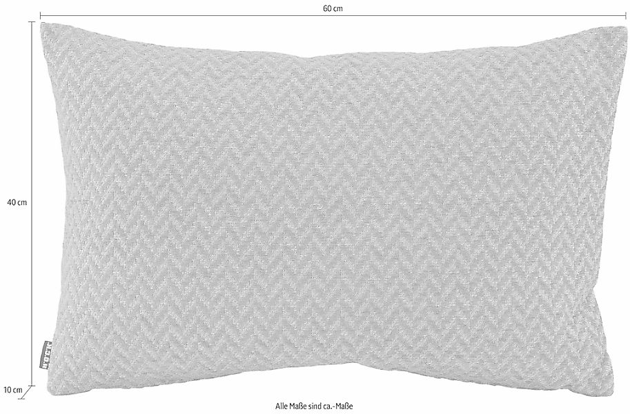 H.O.C.K. Dekokissen "Zircono" mit Ethnomuster, Kissenhülle mit Füllung, 1 S günstig online kaufen