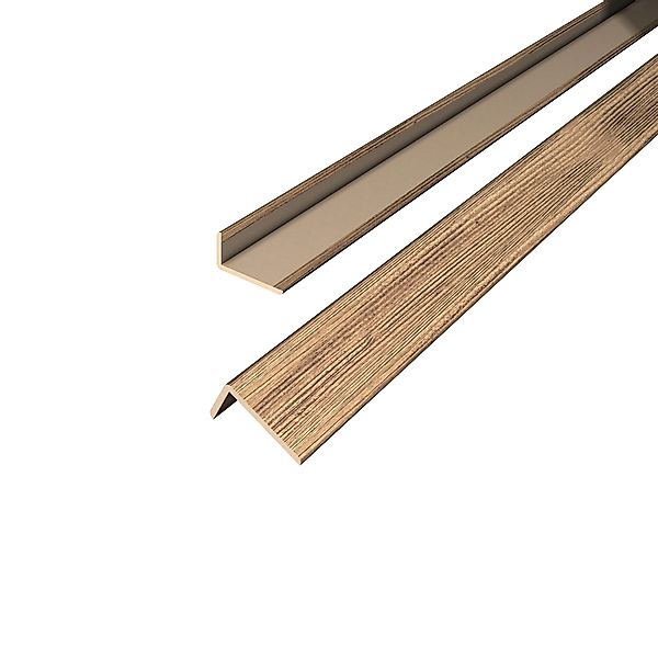 Egger Winkelleiste Wandverkleidung Decowall WL001 Namur 2,4 m Fichte Natur günstig online kaufen