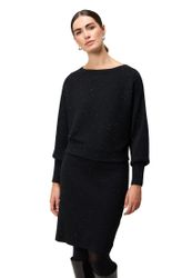 Zero Strickkleid Damen Strickkleid mit Pailletten günstig online kaufen