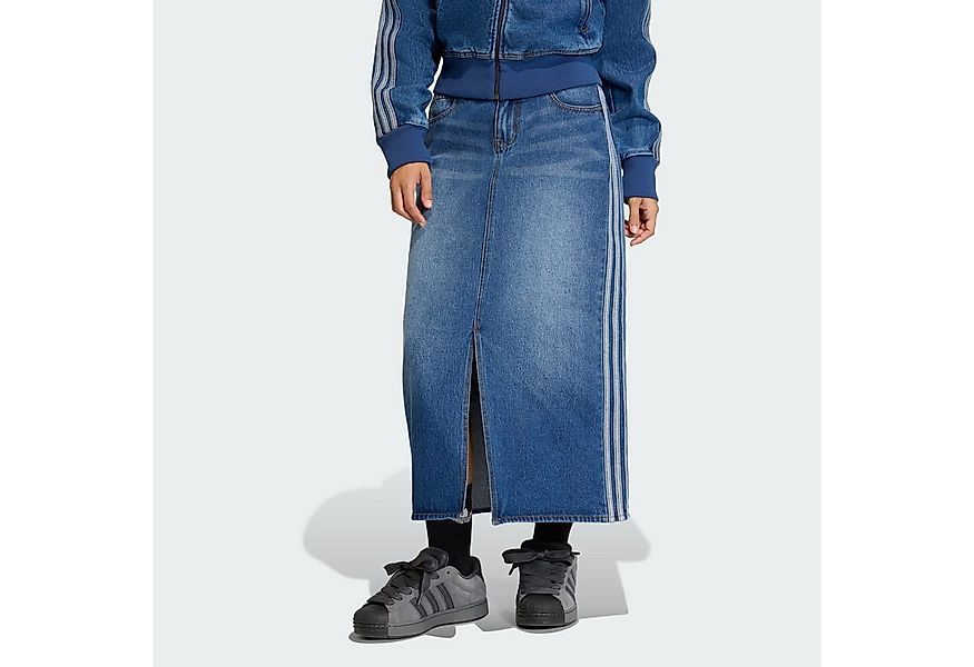 adidas Originals Jeansrock 3-STREIFEN JEANS-BLEISTIFTROCK (1-tlg) günstig online kaufen