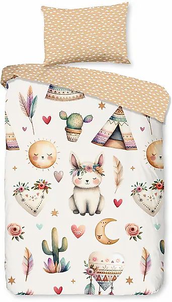 good morning Babybettwäsche »Luz«, Baumwolle, Renforcé, 2 Teilig, Wendeopti günstig online kaufen