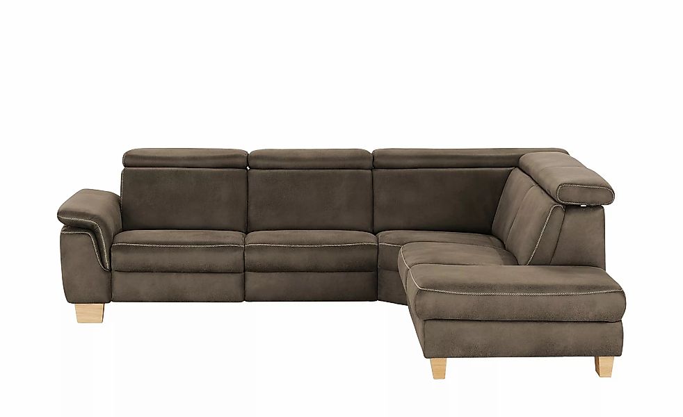 Mein Sofa bold Ecksofa  Beata ¦ braun ¦ Maße (cm): B: 270 H: 80 T: 233.0 Po günstig online kaufen