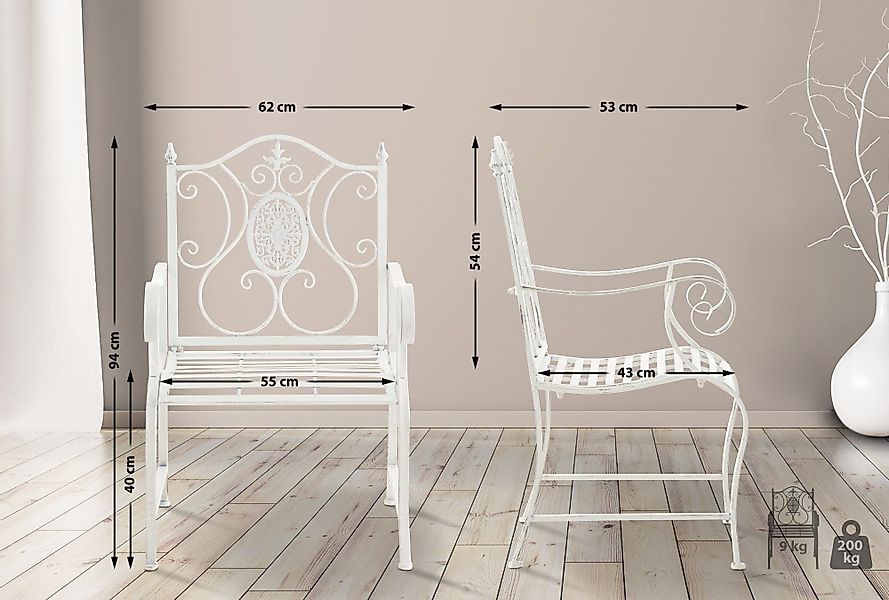 CLP Gartenstuhl Punjab (2er Set, 2 günstig online kaufen