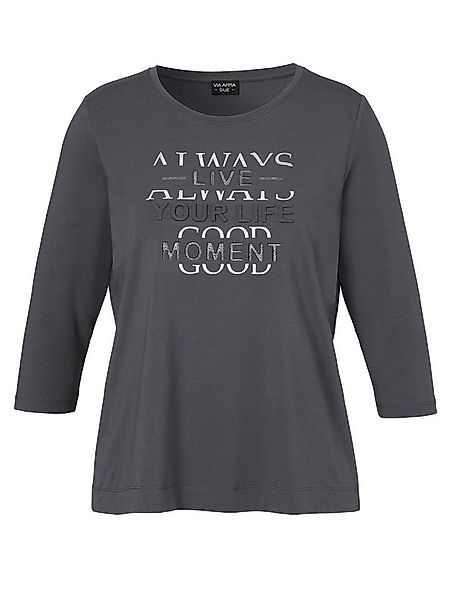 VIA APPIA T-Shirt T-Shirt Rundhals 3/4 Arm Motiv günstig online kaufen