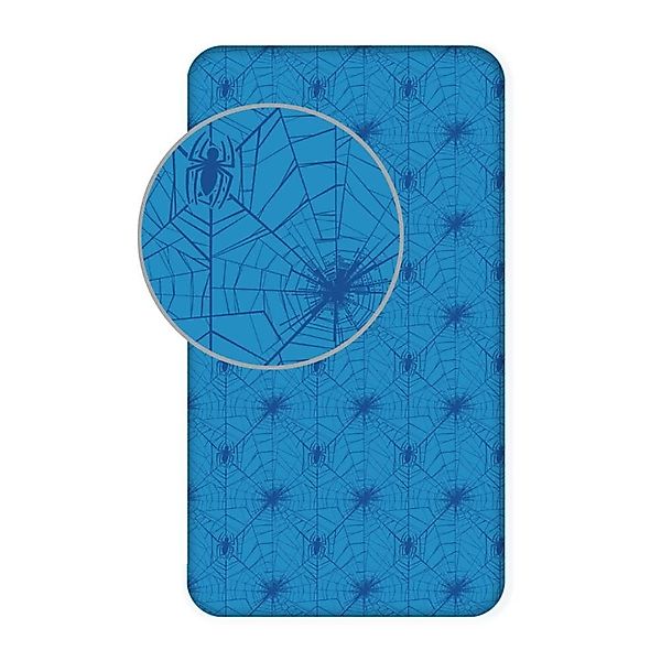 Spiderman Spannbettlaken Spider-Man Spann-Bettlaken für Kinder, günstig online kaufen