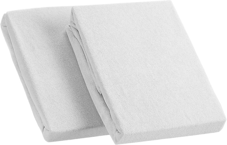 KUM Spannbettlaken "Frottee Spannbetttuch" Frottee Spannbetttuch günstig online kaufen