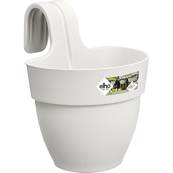 Elho Pflanzkübel Vibia Campana Easy Hanger Balkonkasten: Weiß, 2.8L, Recyce günstig online kaufen