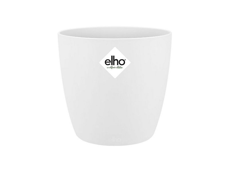 Elho Blumentopf Elho Übertopf Brussels Ø 9,5 x 8,5 cm weiß günstig online kaufen