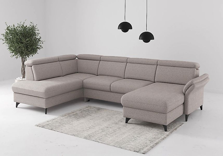 sit&more Wohnlandschaft "Glendale, U-Form" inkl. Kopfteilverstellung,wahlwe günstig online kaufen