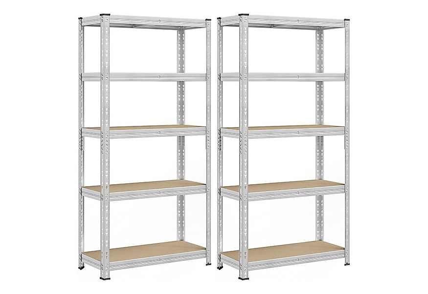 SONGMICS Schwerlastregal, 2-tlg., 2 er-Set, 40 x 90 x 180 cm, mit verstellb günstig online kaufen