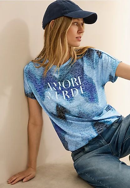 Print-Shirt mit Wording günstig online kaufen