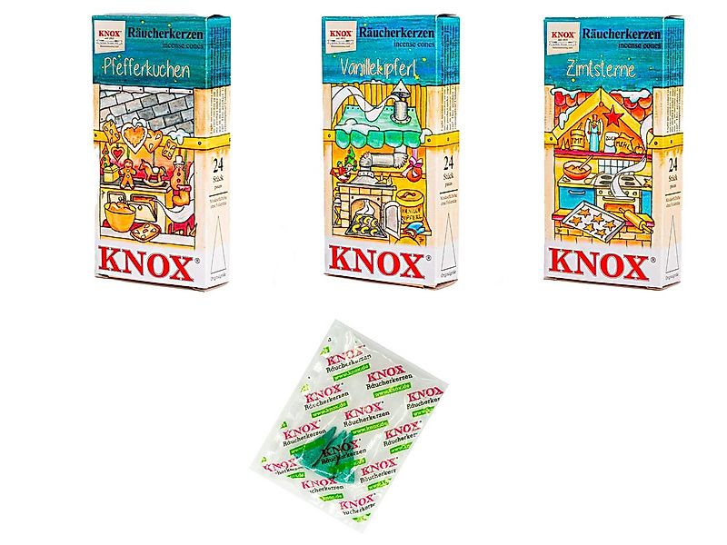 KNOX Duftkerze Plätzchen Düfte - 3er Set, Himmlische Düfte für Ihre Weihnac günstig online kaufen