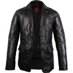 MDM Lederblazer Herren Leder Sakko Leder günstig online kaufen