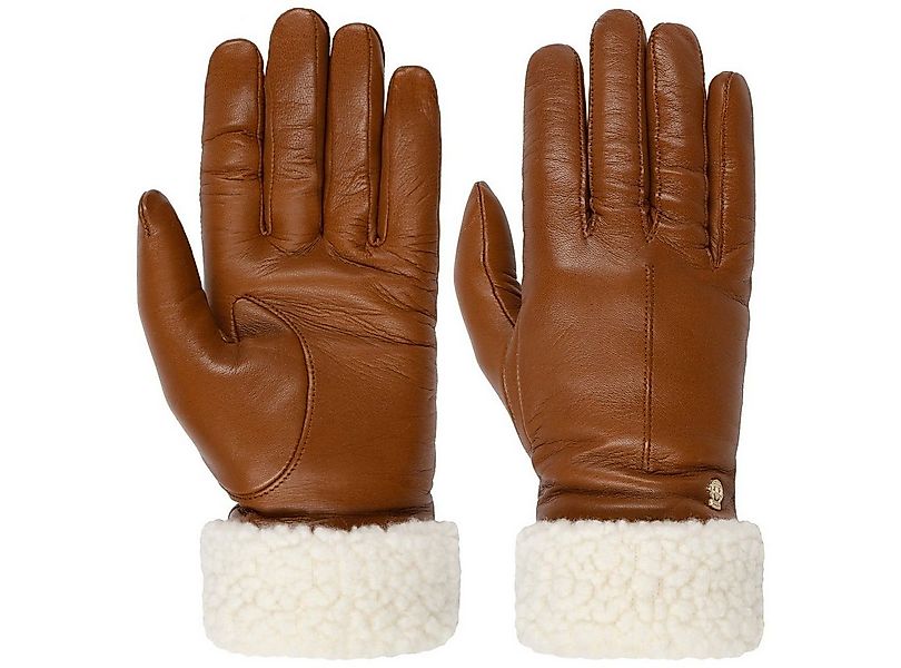 Roeckl Lederhandschuhe (1-St) Handschuhe mit Futter, Made in the EU günstig online kaufen