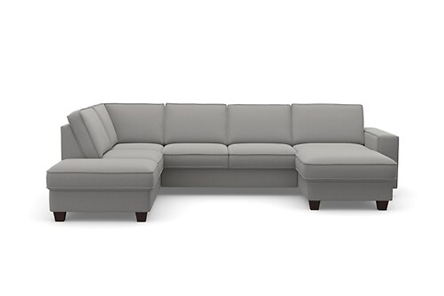 Home affaire Wohnlandschaft »County U-Form« wahlweise Ottomane links oder r günstig online kaufen