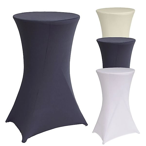 TRUTZHOLM Stehtischhusse 60cm Husse Grau günstig online kaufen