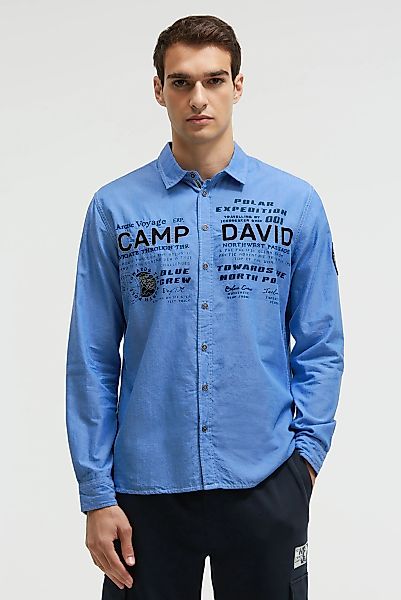 CAMP DAVID Langarmhemd, aus Baumwolle günstig online kaufen