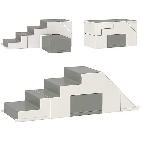 HOMCOM Softbausteine Schaumstoff Bausteine Riesenbausteine Bauklötze günstig online kaufen