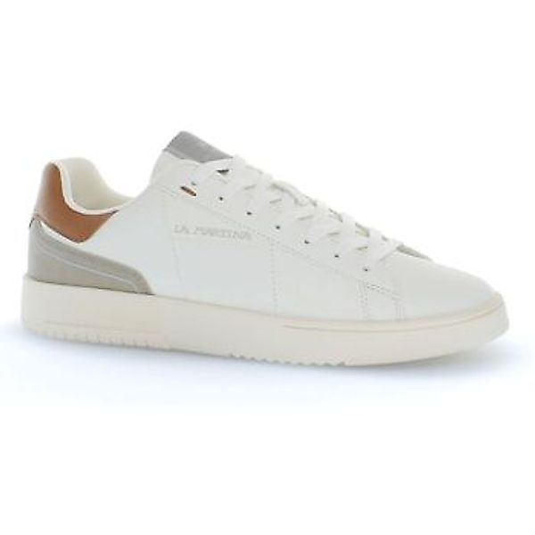 La Martina  Sneaker 001.A00.BR CALF-BIANCO/COGNAC günstig online kaufen
