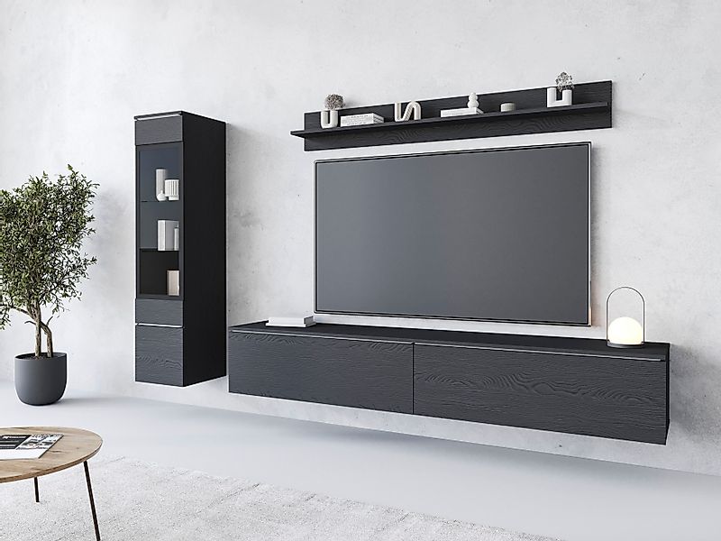 INOSIGN Wohnwand "VERA I, Vitrinen Türanschlag links/rechts wechselbar" Kom günstig online kaufen