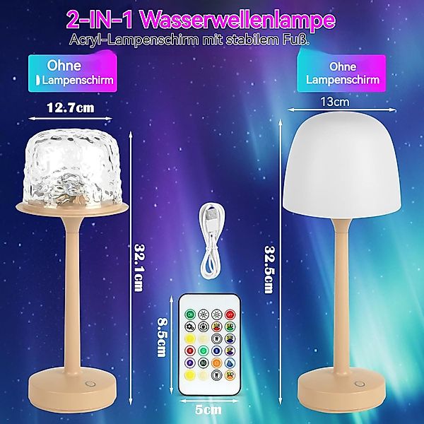 BlingBin LED Tischleuchte Ocean Wave LED günstig online kaufen