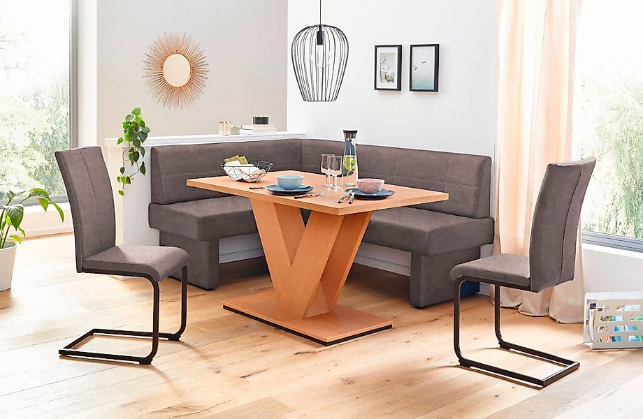 Home affaire Freischwinger "Nils", (Set), 2 St., Microfaser VINTAGE, Stuhl günstig online kaufen