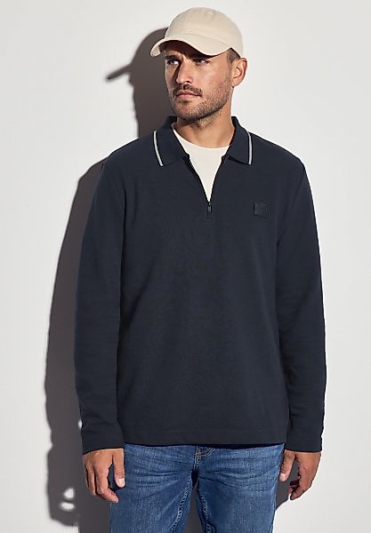 STREET ONE MEN Poloshirt, im soften Baumwoll-Mix günstig online kaufen