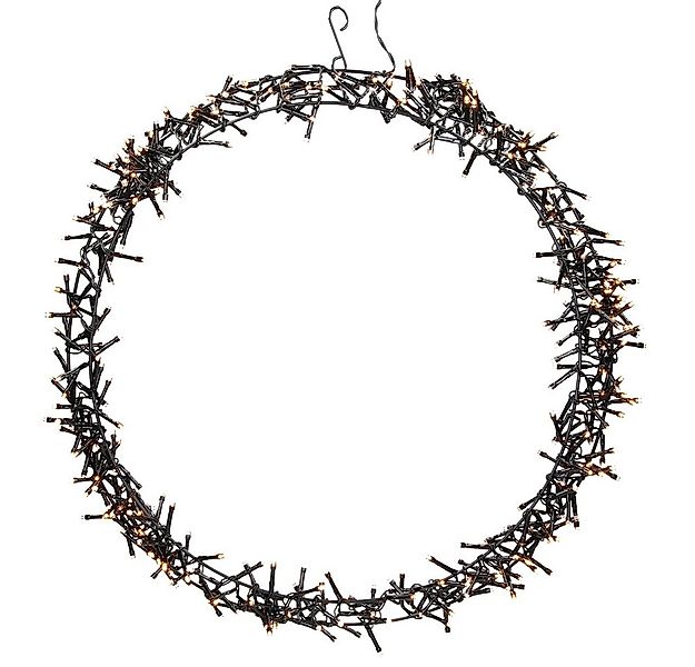 ECD Germany Weihnachtsfigur Wandkranz Hängekranz Weihnachts Kranz Lichterkr günstig online kaufen