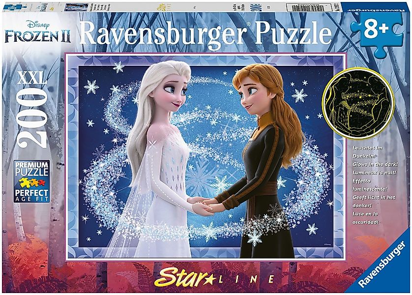 Ravensburger Puzzle Bezaubernde Schwestern, 200 Puzzleteile, günstig online kaufen