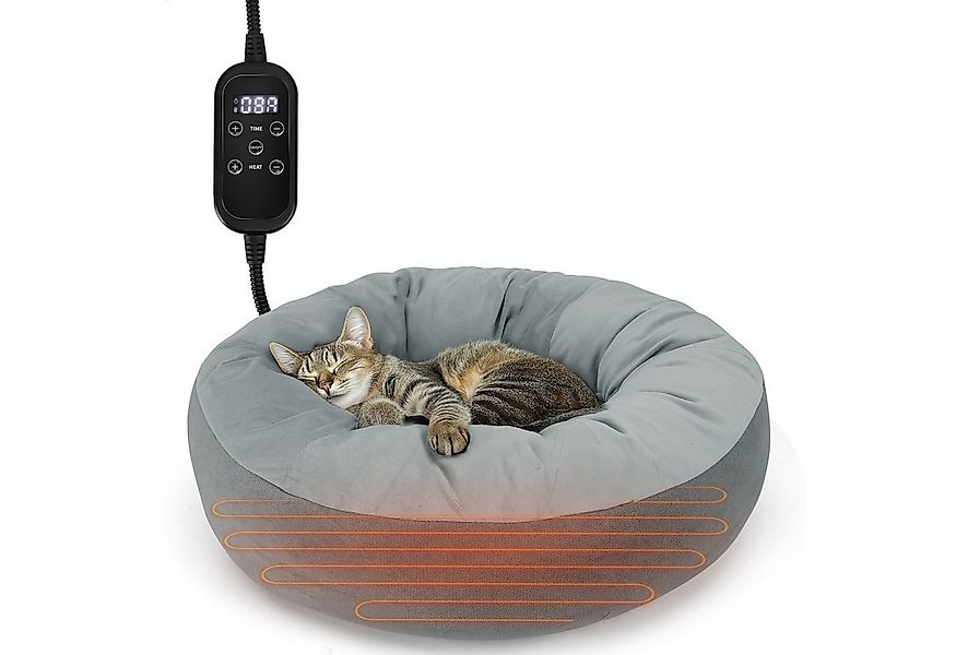 nobleza Tierbett Katzenbett Einstellbare Temperatur 50 cm Durchmesser günstig online kaufen