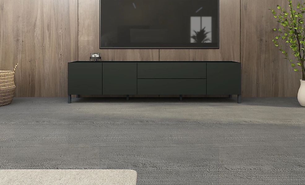 borchardt Möbel Lowboard, Metallfüße, grifflose Optik günstig online kaufen