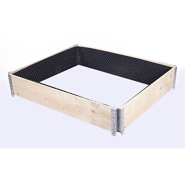 PROREGAL Hochbeetkisten GuardBox 20x120x100cm inkl. Luftfolie Imprägn. günstig online kaufen