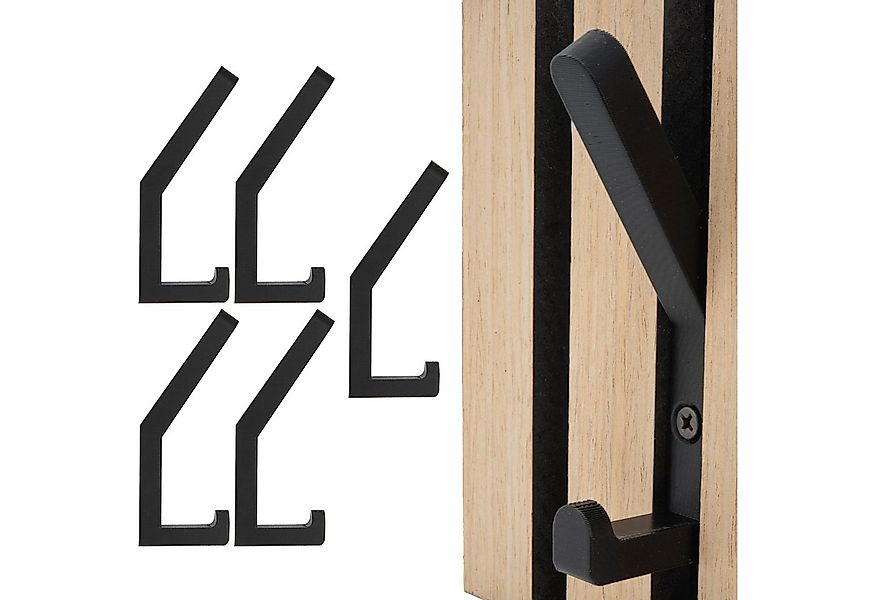 TSB Werk Kleiderhaken Kleiderhaken Garderobenhaken Akustik Paneele, (5-St), günstig online kaufen