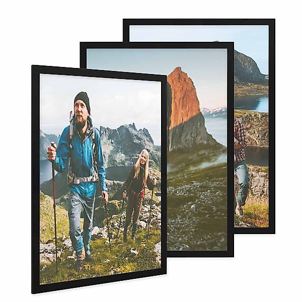 PHOTOLINI Bilderrahmen 3er Set breite Rahmen, günstig online kaufen
