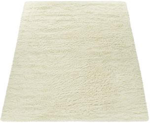 Paco Home Hochflor-Teppich "Silky 591" rechteckig 37 mm Höhe Uni-Farben, be günstig online kaufen