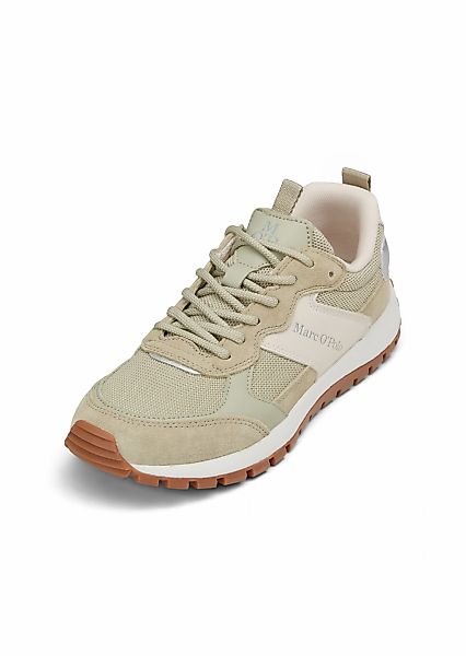 Marc OPolo Sneaker "aus edlem Rindleder und Mesh-Einsatz" günstig online kaufen