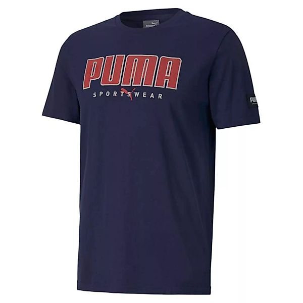 Puma Athletics Kurzarm T-shirt M Peacoat günstig online kaufen