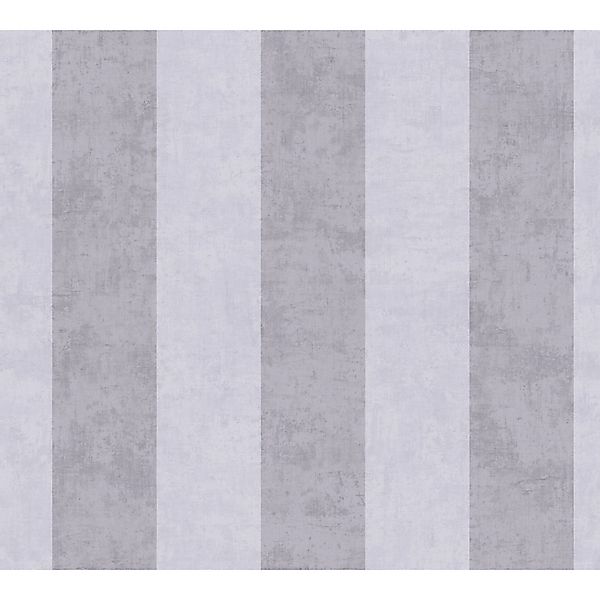 A.S. Creation Vliestapete Streifen 10,05 m x 0,53 m Grau FSC® günstig online kaufen