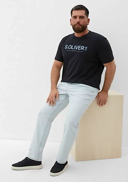 s.Oliver Stoffhose Jeans Casby / Relaxed Fit / Mid Rise / Straight Leg Lede günstig online kaufen