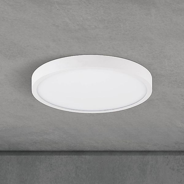 LED-Deckenlampe Disc, weiß Ø 24 cm, CCT, Metall/Kunststoff günstig online kaufen
