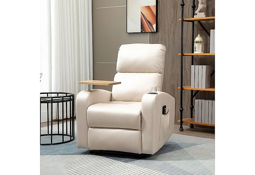 HOMCOM Massagesessel elektrisch Relaxsessel mit Massagefunktion (Ruhesessel günstig online kaufen