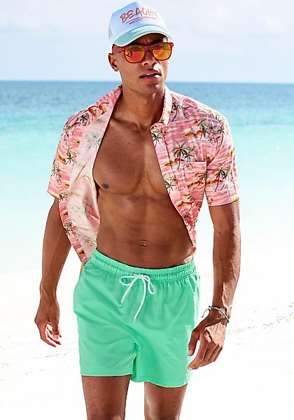 Venice Beach Badeshorts, mit Marken-Logo günstig online kaufen