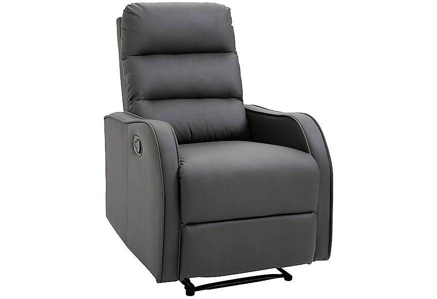 HOMCOM Relaxsessel Ruhesessel mit Liegefunktion, TV Sessel für Wohnzimmer, günstig online kaufen