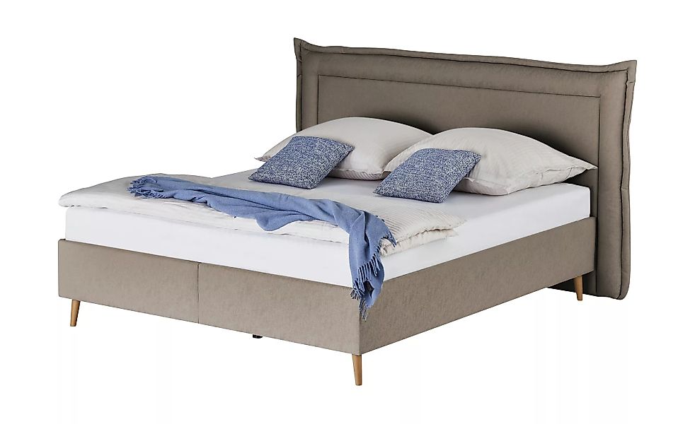 Möve Polsterbett  Fantasia - braun - 200 cm - 122 cm - Betten > Doppelbette günstig online kaufen