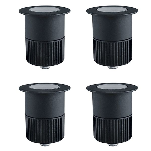 ENOVALITE LED Bodenleuchte Gartenstrahler 4er Set 4x5W 4x300lm IP67 Warmwei günstig online kaufen