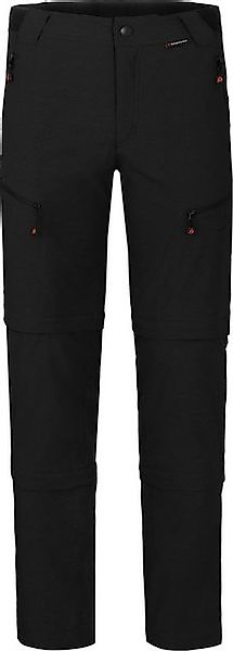 Bergson Outdoorhose LEBIKO Doppel Zipp-Off mit T-ZIPP Herren Wanderhose, ro günstig online kaufen