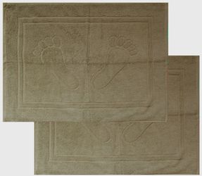 KH-Haushaltshandel Duschmatte 2er Pg. Badvorleger, Badematte günstig online kaufen