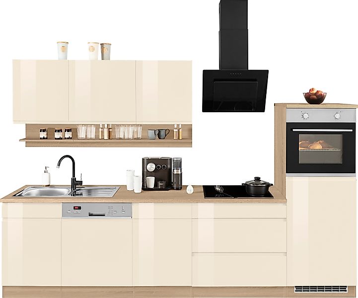 KOCHSTATION Küchenzeile KS-Virginia, Breite 300 cm, günstig online kaufen