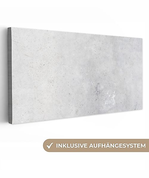OneMillionCanvasses® Leinwandbild Panorama Verwitterung - Beton günstig online kaufen