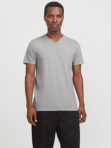 Jack & Jones T-Shirt JJESPLIT NECK günstig online kaufen